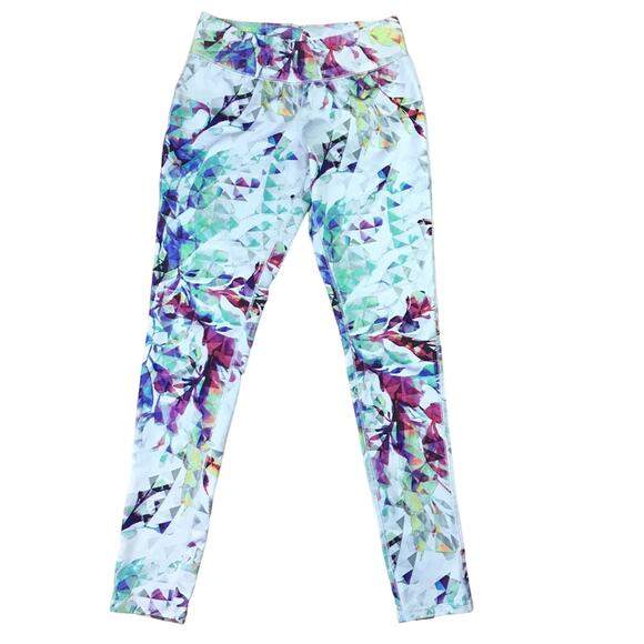 Mossimo Supply Co Kaleidoscope Athletic Leggings M - Picture 1 of 4